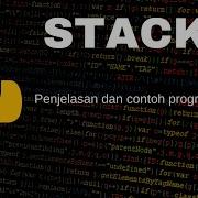 Struktur Data Python Stack Dan Contoh Program Sederhana