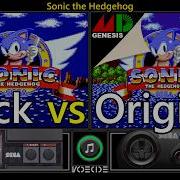 Sonic The Hedgehog Master System Vs Sega Genesis Real Hardware Comparison