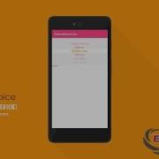 Xamarin Android Tutorial Scroll Choice