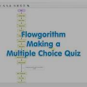 Flowgorithm Multiple Choice Quiz