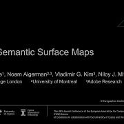 Neural Semantic Surface Maps Eurographics 2024
