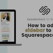 Squarespace Blog Post Sidebar Tutorial How To Create A Sidebar In Squarespace 7 1