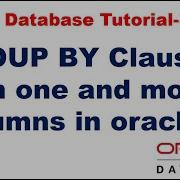 GROUP BY Clause With One And More Columns In Oracle Oracle Database Tutorial