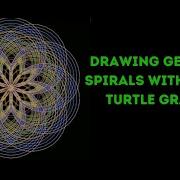 Drawing Georgia S Spirals With Python Turtle Graphic Pythonturtle Python Coding Geekhacker