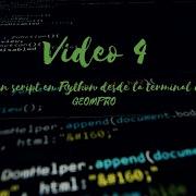 Cómo Ejecutar Un Script En Python Desde La Terminal De LINUX