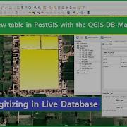 Create A New Table In PostGIS With QGIS DBManager Digitizing In Live Database GISSchools