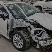 Restoring A Brand New Toyota Corolla After Front End Collision