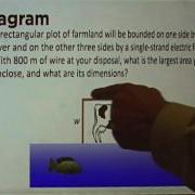Calculus I Optimization