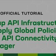 Setup API Infrastructure And Apply Global Policies With API Connectivity Manager