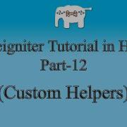 Codeigniter Tutorial In Hindi Custom Helpers Part 12