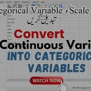 Convert Continuous Variables Into Categorical Variables In SPSS Change Scale To Nominal Variable