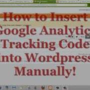 How To Insert Google Analytics In Wordpress Manually