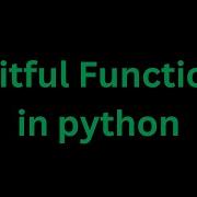 Fruitful Function In Python Python For Beginners
