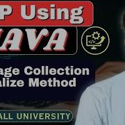 Lec 12 Garbage Collection In Java Finalize Method OOP Using Java