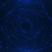 Abstract Plexus Tunnel Stock Motion Graphics
