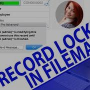 Record Locking Basics FileMaker Records FileMaker Videos