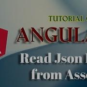 Read Json Data From Assets In Angular By Using Services Part 14