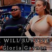BEST PERFORMANCE OF MY LIFE Gloria Gaynor I Will Survive Allie Sherlock Fabulous Fabio Cover