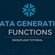 Генерация данных в Snowflake