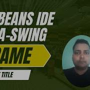Java Swing Tutorial Create A JFrame And Set Title GUI Programming For Beginners
