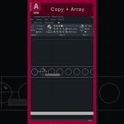 AutoCAD Command Copy Array Autocad Architecture