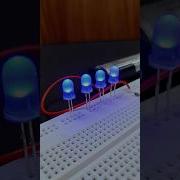 Parallel Connection On Breadboard Parallelconnection Techbotic Led Breadboard