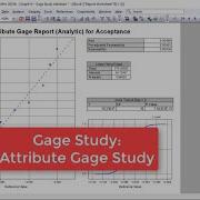 Gage Study Attribute Gage Study