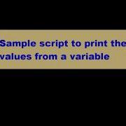 Create And Assign Values In Bash Shell Scripting
