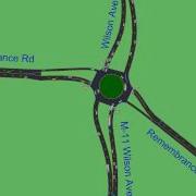 M 11 Roundabout Traffic Simulation