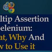TootlTip Verification In Selenium WebDriver What Why And How To Use Java Beginners Tutorial