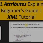 XML Attributes Explained Beginner S Guide XML Tutorial