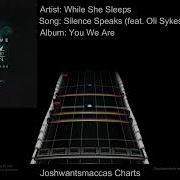 While She Sleeps Silence Speaks Feat Oli Sykes Real Drums Chart Phase Shift Custom