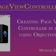 How To Create Page View Controller In Objective C