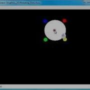 Java 2D Graphics Rotating Dots Netbeans