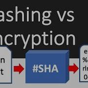Hashing Vs Encryption Differences