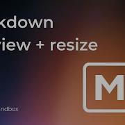 Markdown Magic Создание редактора с отображением превью
