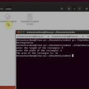 Simple Rectangle Area C Compile Instructions For Linux