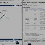 10 4 3 Packet Tracer Basic Device Configuration