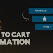 Add To Cart Button Animation Using CSS JavaScript