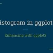 R Tutorial Creating And Enhancing Histogram Using Ggplot Package R Programming Ggplot