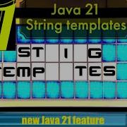 2 1 Java21 String Templates