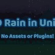 Unity 2D Rain Tutorial 2019