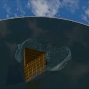 Plunging Wave Breaking Around Of A Wedge Shaped Bow