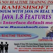RAMESHSOFT Java8 Interface Default Methods Selenium In Real Time By Ramesh Anapati