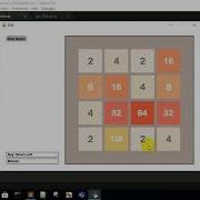 This Is 2048 Game Using Python