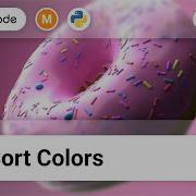 75 Sort Colors LeetCode Medium Python Solution Array Two Pointers Sorting