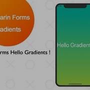 Xamarin Forms Gradients