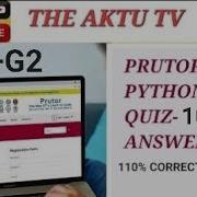 PRUTOR PYTHON QUIZ 10 ANSWERS KNC 401 OR 402 G1 G2 QUIZ PROBLEM 2372 2397 2396 2858 4486