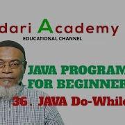 Java Programming For Beginners 36 Java Do While Loop