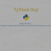 Python Program To Calculate The Sum Of The Digits In An Integer Python Guy